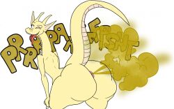 16:10 2021 anthro anus ass bent_over big_butt biped color_edit colored digital_media_(artwork) dragon enjoying_farting existimatio fart fart_cloud fart_fetish female hand_on_leg huge_butt long_tongue mythological_creature mythological_scalie mythology narrowed_eyes nude onomatopoeia open_mouth open_smile pink_anus raised_tail raya_gygax rear_view relieved scales scalie sharp_teeth simple_background smile solo sound_effects tail teeth text thick_thighs third-party_edit tongue tongue_out whelanlane white_background widescreen yellow_body
