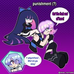 polyester (psg) from panty & stocking with garterbelt