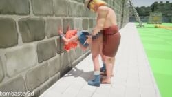 barbarian_(clash_of_clans) big_breasts bombaster3d clash_(series) clash_royale clothed_sex red_head tagme valkyrie_(clash_royale) video