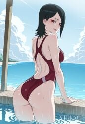 sarada uchiha from boruto: naruto next generations by ntrkage