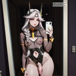 queen (to be hero x) from to be hero x by newaiartcreator