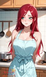 artist:pixipeach league_of_legends katarina 1girl solo breasts large_breasts nipples areolae ass pussy nude completely_nude uncensored nsfw hentai blush curvy thick_thighs wide_hips thighs navel long_hair looking_at_viewer smile seductive open_mouth full_body high_resolution highly_detailed simple_background rule34 ai_generated patreon
