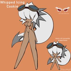 female original_character reference_sheet self_upload sloumpl whipped_icing_cookie_(sloumpl)