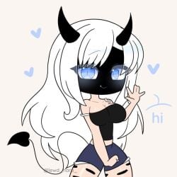 oc from gacha club by lewd haru (artist)
