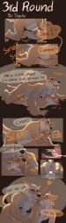 absurd_res age_difference anal anal_sex anthro anthro_on_anthro anthro_penetrated anthro_penetrating anus artie_(artieyote) balls bodily_fluids body_hair canid canine canis comic coyote cum cum_inside daddy dialogue duo eduardo_(artieyote) ejaculation english_text father father_and_child father_and_son finger_in_mouth from_behind_position fur furry gay genital_fluids genitals hands-free hi_res hybrid incest internal kissing male male/male mammal mature_anthro mature_male misplaced_prostate musclegut muscular older_male onomatopoeia orange_body orange_fur parent parent_and_child parent_and_son penetration penis prostate prostate_stimulation sex size_difference son sound_effects speech_bubble text tongue tongue_out tracho white_body white_fur wolf younger_male