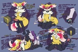 anthro big_penis braixen chastity_cage chastity_device duo erection feet flaccid foot_fetish foot_on_penis foot_play gag gameplay_mechanics generation_6_pokemon genitals genitals_shrinking hi_res humiliation hypnotic_visor male male/male nintendo offscreen_character penis penis_humiliation penis_shrinking personality_change pokemon pokemon_(species) premature_ejaculation sequence small_penis small_penis_humiliation solo solo_focus submissive submissive_male virgin vonepitaph
