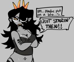 1girls 2d 2d_(artwork) 2d_artwork artist_self-insert female female_focus female_only homestuck homestuck_oc kittrumi tagme