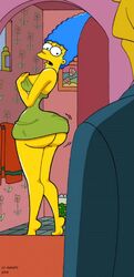 big_ass embarrassed fjm male marge_simpson seymour_skinner tagme the_simpsons