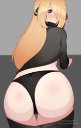 cynthia (pokemon) from nintendo by paizuiri (artist)