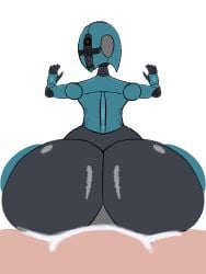 1boy 1girls ada_(fallout) animated assaultron beat_banger big_ass big_butt big_penis cum fallout penis precum robot robot_girl tagme tineola1