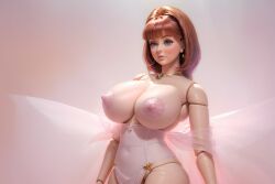 ai_generated big_areola big_breasts big_nipples doll doll_girl doll_joints dream stable_diffusion