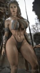 1girls 3d 3d_(artwork) abs ai_assisted ai_generated ass big_ass big_breasts bikini bra braided_hair breasts brown_eyes brown_hair cga3d curvaceous curvy curvy_body curvy_female curvy_figure deity erotichris female female_focus female_only fit fit_female freya_(god_of_war) god_of_war god_of_war_ragnarok goddess hips large_ass large_breasts long_hair looking_away medium_hair milf muscles muscular muscular_female mythology navel norse_mythology panties pinup public_domain santa_monica_studio skimpy_bikini skimpy_clothes skimpy_costume skimpy_outfit skimpy_swimsuit skimpy_swimwear solo sony_corporation sony_interactive_entertainment sword tagme tattoo tattooed_arm tattoos thick_thighs thighs thin_waist thong thong_bikini toned toned_female vanir_(norse_mythology) voluptuous voluptuous_female waist water wide_hips witch
