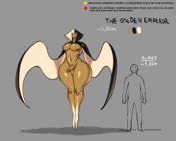 character_sheet femboy humanoid humanoid_feet humanoid_hands male_only model_sheet non-human old_art reference_sheet tagme the_golden_emperor_(zeblackballd) zeblackballd_(artist)