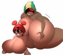 aged_up ai_generated ass ass_bigger_than_body ass_bigger_than_head ass_expansion ass_grab big_ass big_butt big_thighs bigger_female brawl_stars bubble_ass bubble_butt huge_ass huge_butt hyper_ass hyper_butt incest large_ass large_butt laying_down leon_(brawl_stars) massive_ass massive_butt massive_thighs nita_(brawl_stars) smaller_male thick_ass thick_thighs wtf