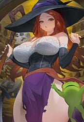 dragon's_crown hood_x_art sorceress_(dragon's_crown) tagme