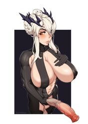 1futa abs animal_genitalia animal_genitalia_on_humanoid animated artoria_pendragon artoria_pendragon_(lancer_alter) balls big_breasts breasts cleavage dickgirl erection fate/grand_order fate_(series) futa_only futanari horsecock horsecock_on_humanoid huge_breasts huge_cock human_with_animal_genitalia human_with_horsecock large_breasts looking_at_viewer penis r3dstar slideshow solo testicles