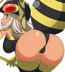 1girls ass bee_costume bee_girl bee_lancer bent_over breasts cameltoe covered_pussy empreeb female female_only huge_ass large_breasts looking_back seiken_densetsu seiken_densetsu_3 solo tagme thighhighs trials_of_mana unknown_artist wide_hips