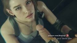 1boy 1girls 3d animated athletic_female biohazard black_nails blowjob blue_eyes brown_hair bulgingsenpai capcom carlos_oliveira cg cleavage clothing cock_ring cum cum_in_mouth cum_in_throat cum_inside cum_swallow deepthroat eye_contact fellatio female game_cg handjob human jill_valentine jill_valentine_(sasha_zotova) licking male no_sound open_mouth oral oral_creampie patreon penis police police_uniform resident_evil resident_evil_3 resident_evil_3_remake ring short_hair swallowing swallowing_bulge swallowing_cum swallowing_penis_while_deepthroat swallowing_sounds text throat_bulge throat_fuck tongue tongue_out uncensored uniform url video watermark