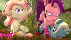 ambiguous_penetration animated blowjob certedia deepthroat doggystyle fellatio furry kerfuffle_(mlp) my_little_pony no_sound oral rarity_(mlp) smooth_skin starlight_glimmer trixie_(mlp) video