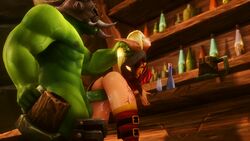 1boy 1girls 3d alori animated ass blizzard_entertainment blood_elf bouncing_breasts breasts erection female from_behind green_balls green_penis green_skin interspecies male noname55 orc orc_male penis public sex sound source_filmmaker straight tagme tavern video voice_acted voicelikecandy world_of_warcraft