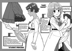 condom_packet_strip dark-skinned_futanari dickgirl futa_only futanari kuga_hajime monochrome uncensored