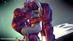 3boys 3d 3d_(artwork) alien_on_anthro anal anal_penetration animated anthro balls biceps dialogue double_anal double_penetration erection furry gay halo_(series) interspecies male male/male male_only male_sangheili_(halo) males_only mmm_threesome moaning nude obliques penis sangheili scalie serratus_anterior size_difference sound standing_double_penetration standing_sex tagme teeth threesome triceps twitchyanimation veiny vergence video yaoi yellow_eyes