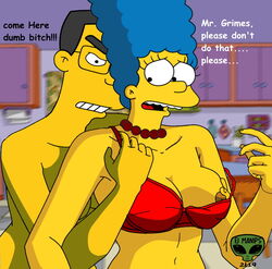 big_breasts bra fjm grope groping imminent_rape imminent_sex marge_simpson nipples rape rape_face red_bra tagme the_simpsons undressing undressing_another worried