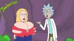 ass_expansion beth_smith big_breasts booberries_morphs breast_expansion breasts expansion hips_wider_than_shoulders hourglass_expansion huge_breasts inflation plump rick_and_morty rick_sanchez screenshot_edit thick_thighs