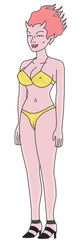 callie_maggotbone pink_hair swimsuit tagme ugly_americans