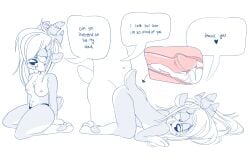 2025 anal anal_sex anthro anthro_on_anthro anthro_penetrated anthro_penetrating anthro_penetrating_anthro antlers ass_up big_breasts bodily_fluids breasts chest_tuft clothed clothing cum cum_in_ass cum_inside deer dialogue directional_arrow duo english_text faceless_character faceless_male fangs female female_focus female_penetrated from_behind_position genital_fluids hair heart_symbol hi_res horn i_love_you incest_play internal jewelry kneeling leapfrog_position long_hair looking_pleasured male male/female male_penetrating male_penetrating_female mammal misgendering mismatched_sexual_dimorphism navel necklace nipples nude open_mouth overweight overweight_anthro overweight_male panties panties_only penetration penile penile_penetration penis penis_in_ass riley_(wolfplush) scut_tail sex short_tail simple_background solo_focus speech_bubble tail teeth text thank_you thick_thighs topless trans_(lore) trans_woman_(lore) tuft underwear underwear_only wide_hips wolfplush