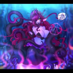 big_breasts breasts cleavage female huge_breasts jinx_doodle mermaid mermay tagme thick_thighs video wide_hips