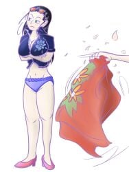 euf humiliation nico_robin one_piece panties