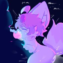 blowjob bunymarch42 cum femboy fritz_(winteriris42) furry glasses pink_hair tagme thighhighs winteriris42