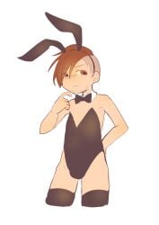 1boy bunny_boy clothed clothing flipline flipline_studios male male_only papa_louie playboy_bunny robby_(papa_louie) sketch skinny solo_male video_game video_game_character video_game_franchise video_games yoli