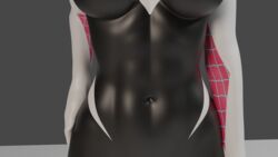 3d ass big_breasts bodysuit boobs boobs_in_the_city gwen_stacy hanging_breasts marvel mavixtious skin_tight spider-gwen spider-man_(series) thick_ass tight_clothing tits