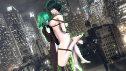 2girls bare_legs bare_shoulders barefoot biting_nipple black_dress bondage bottomless bound bound_arms bound_legs breast_sucking breasts city city_background completely_naked completely_nude completely_nude_female dress embarrassed feet female female_only femdom femsub ff7sfm flying fubuki_(one-punch_man) green_hair incest lezdom lezsub multiple_girls naked naked_female nipples no_panties nude nude_female one-punch_man pelvic_curtain psychic public rape restrained rope rope_between_breasts rope_bondage sisters source_filmmaker tatsumaki tied tied_arms tied_legs tied_up yuri