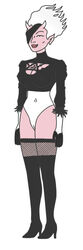 callie_maggotbone cosplay dress nier nier:_automata pink_hair ugly_americans