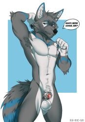 absurd_res anatomically_correct anatomically_correct_genitalia animal_genitalia animal_penis anthro armpit_hair armpit_tuft balls begging blue_body blue_fur bodily_fluids body_hair canid canine canine_genitalia canine_penis canis cetoo chastity_cage chastity_cage_only chastity_device chastity_device_only chastity_key dialogue dipstick_ears domestic_dog dripping ear_markings embarrassed english_text forced forced_chastity fur fur_markings genital_fluids genitals grey_body grey_fur hi_res hive43 husky male male_only mammal markings multicolored_ears nordic_sled_dog nude penis precum precum_drip sheath sheath_cage simple_background solo speech_bubble spitz striped_body striped_fur striped_markings stripes submissive submissive_male text wearing_chastity_cage wearing_chastity_device white_body white_fur