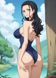 ai_assisted ai_generated anime anime_style nico_robin one_piece