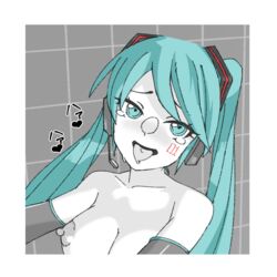 green_eyes green_hair hatsune_miku myt_626 nipples vocaloid