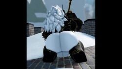 10s 3d anal anal_sex animated animation armor armwear balls big_ass big_butt brown_cape bubble_butt cape character_request elden_ring femboy gay huge_ass legwear no_sound roblox robloxian sword tagme video white_body white_skin willie_piv