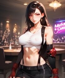 ai_generated female final_fantasy final_fantasy_vii final_fantasy_vii_remake ozziru tifa_lockhart