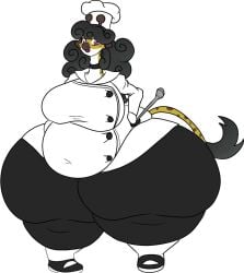 bbw big_breasts breasts female furry huge_breasts mad_n_evil obese overweight tagme thick_thighs wide_hips