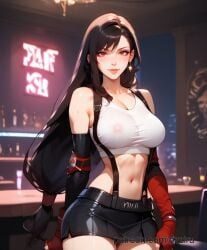 ai_generated female final_fantasy final_fantasy_vii final_fantasy_vii_remake ozziru tifa_lockhart