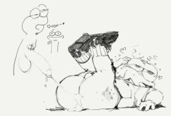 after_sex ass big_ass big_butt cum cum_in_ass gay male male/male male_only neato_05 pim_(smiling_friends) smiling_friends