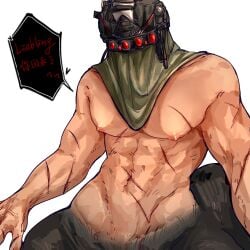 1ambiguous 1anon 1boy activision anon anonymous_character arachnid arachnid_humanoid bara big_muscles call_of_duty cod gay infinity_ward konig male male/ambiguous male_only melaniewin87136 muscular muscular_male shirtless shirtless_(male) shirtless_male sniper_veil spider_boy spider_humanoid yaoi