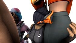 1boy 3d 3girls ass ass_grab ass_up ass_visible_through_thighs blowjob fortnite foursome headhunter_(fortnite) imminent_oral licking licking_pussy male nfsw640 oral sex skully_(fortnite) snorkel_ops sunbird tagme tongue_out