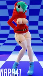 1girls 3d 3d_animation 9:16 animated bouncing_breasts breasts breasts_out clothing dancing female female_only full_body hair_over_one_eye large_breasts light-skinned_female light_skin mario_(series) mask nara41x nintendo nipples no_sound shorter_than_30_seconds shy_gal shy_gal_dance_(minus8) shy_gal_red skindentation solo standing tagme thick_thighs thighs vertical_video video zettai_ryouiki