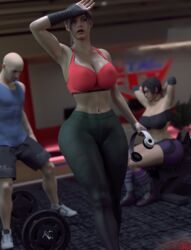 ada wong from capcom by rigid3d