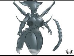 alien_(franchise) big_breasts color completely_nude completely_nude_female female female_only female_xenomorph large_breasts nude nude_female rohan_scribe solo solo_female tagme tail xenomorph xenomorph_queen